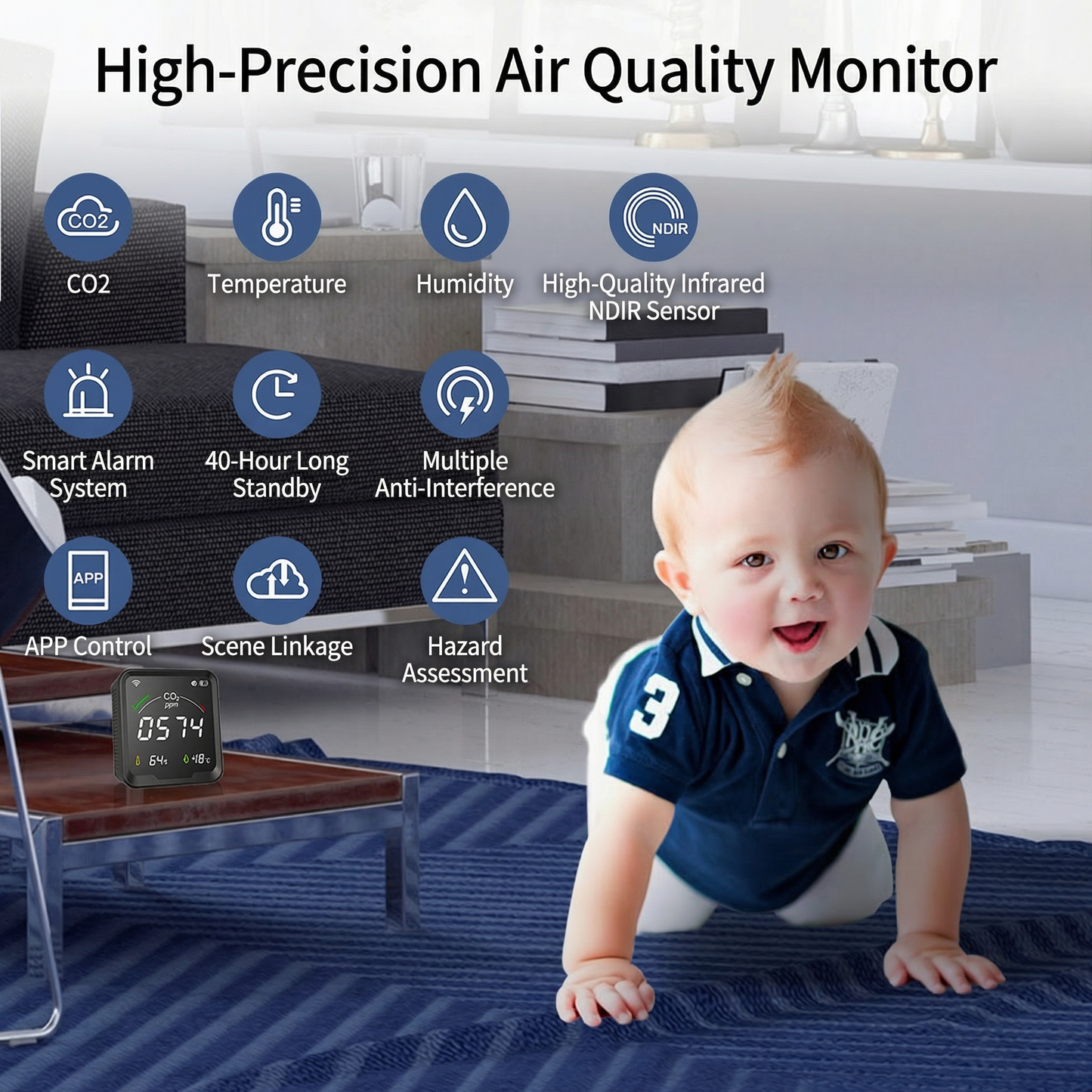 WiFi Smart CO2 Detector