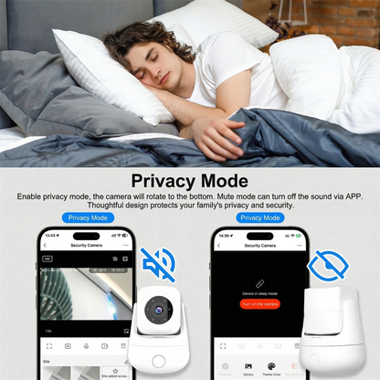 Câmera de segurança Wi-Fi inteligente