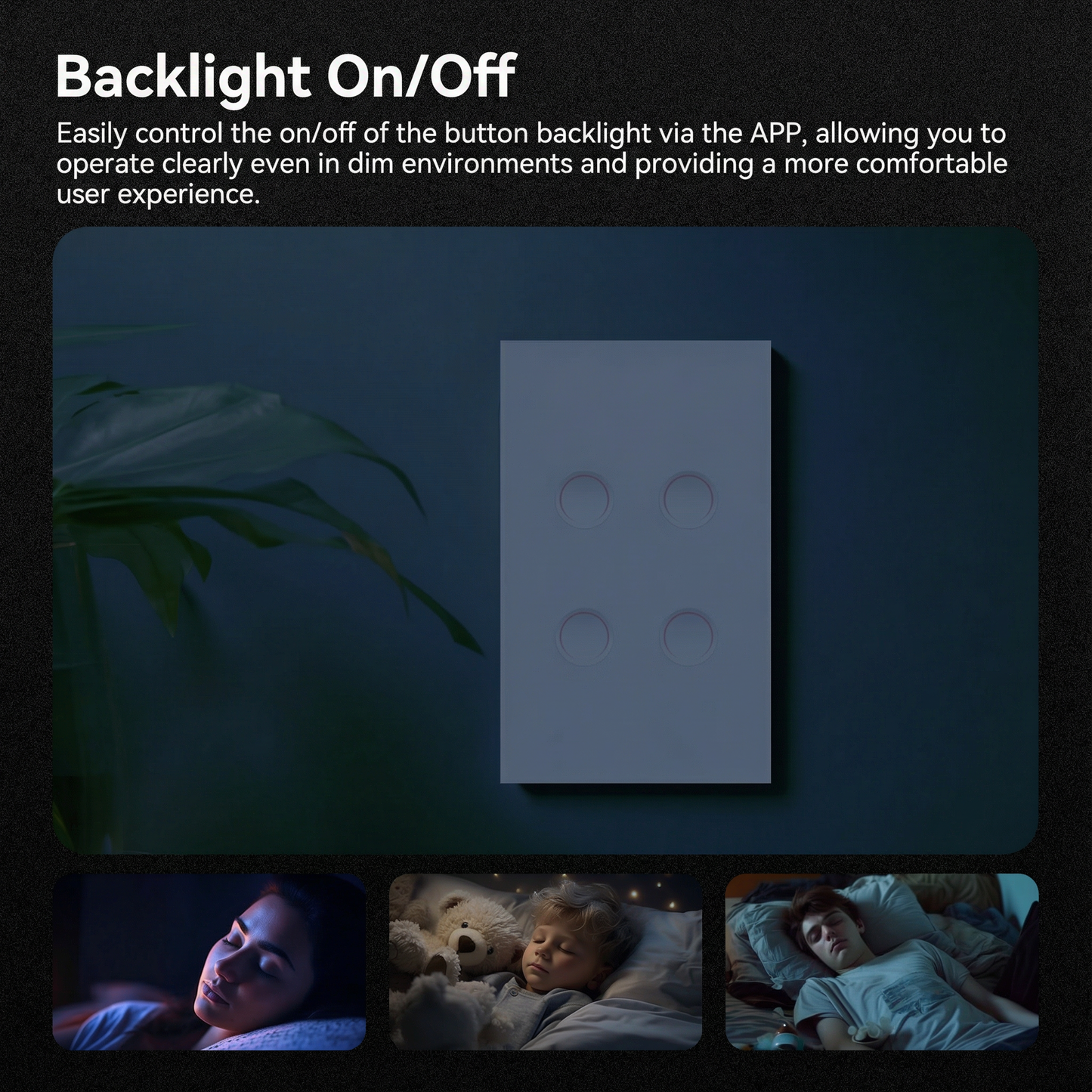 Interruptor Inteligente Matter - DS 10B1-WN