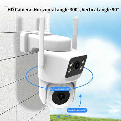 Câmera de segurança externa inteligente