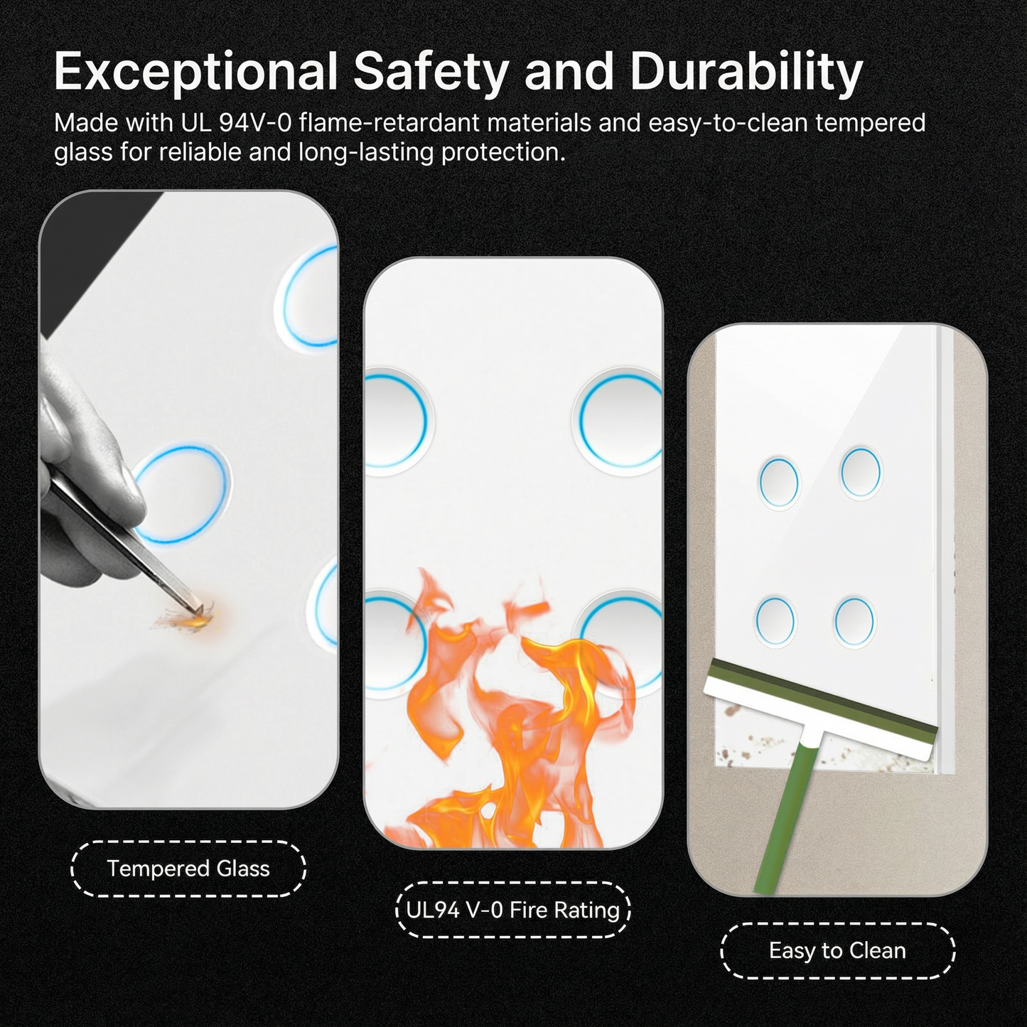 Interruptor Inteligente Matter - DS 10B1-WN
