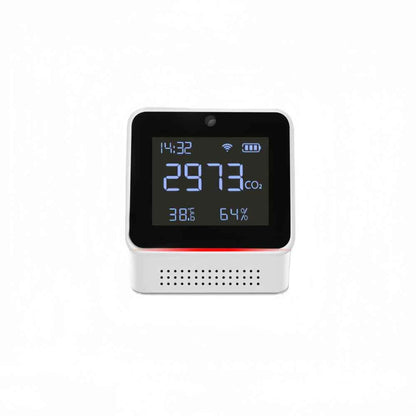 Air Quality Monitor - Multi-Function CO2 Detector with Temperature & Humidity
