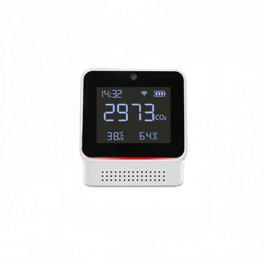 Air Quality Monitor - Multi-Function CO2 Detector with Temperature & Humidity