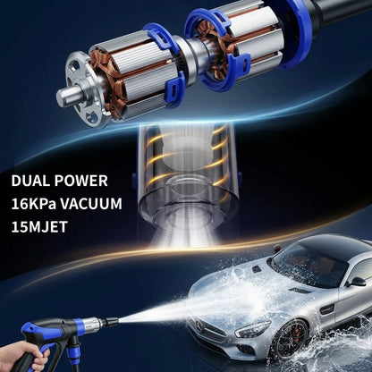 DUAL POWER
16KPa VACUUM
15M JET