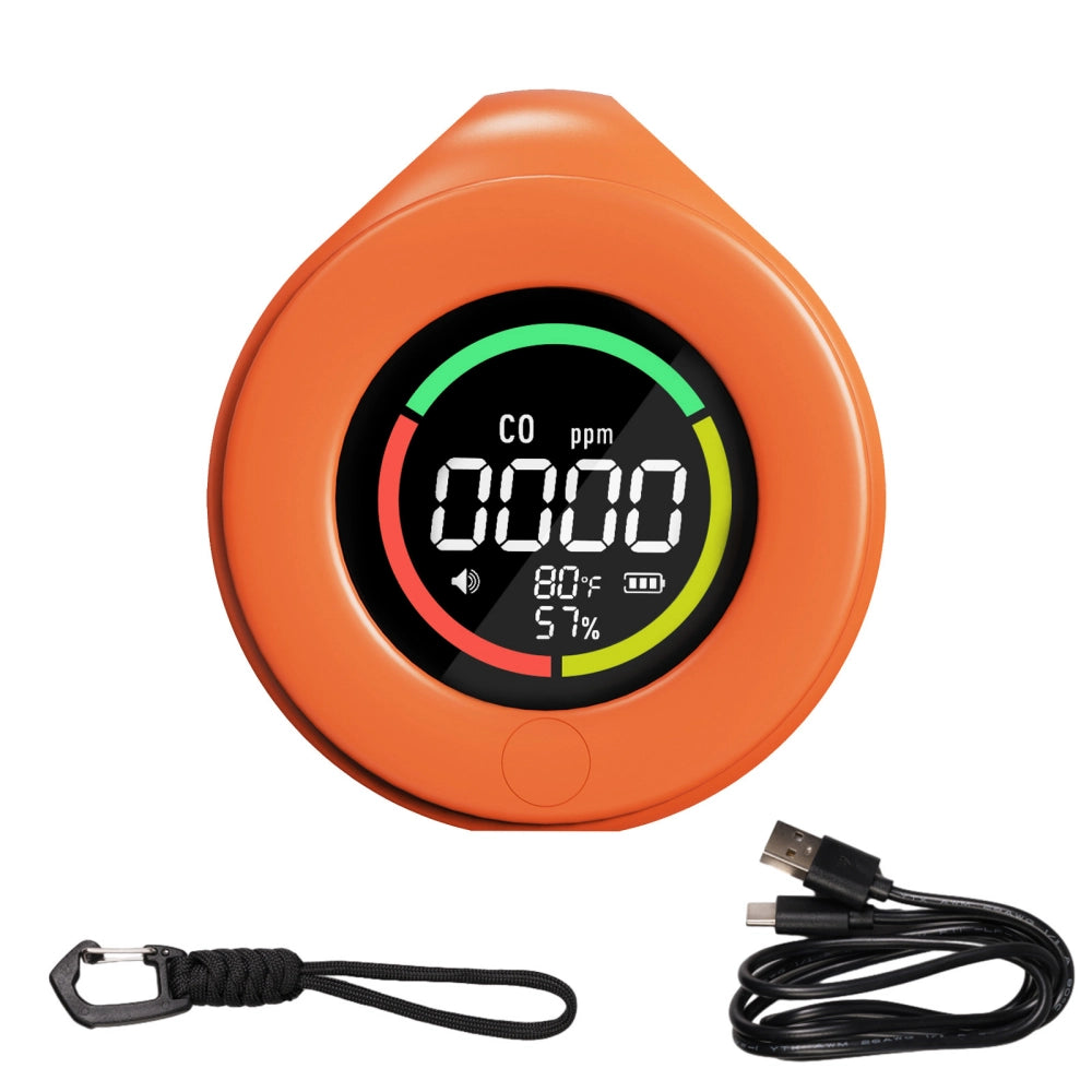 Guardian Pro | Portable 3-in-1 CO Monitor for Camping & Travel-orange