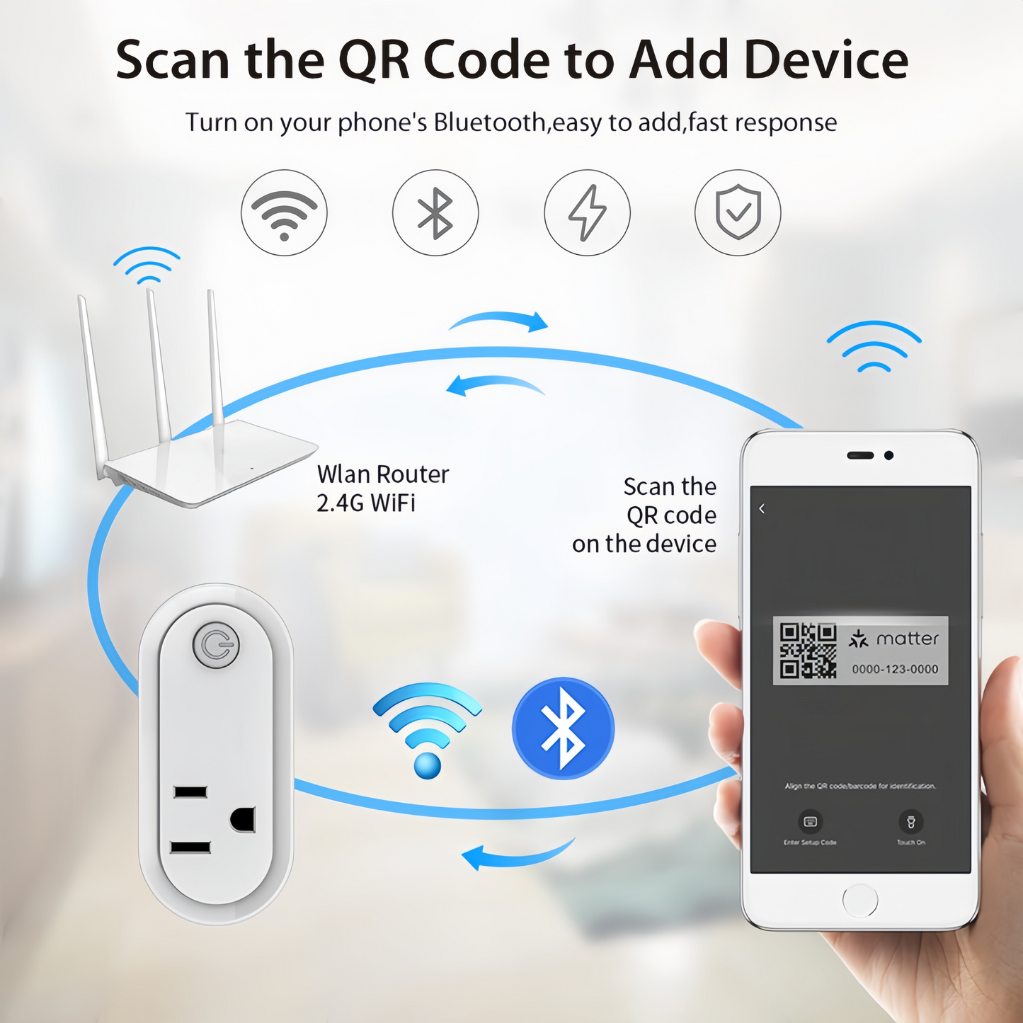 Matter Smart Plug - US Standard