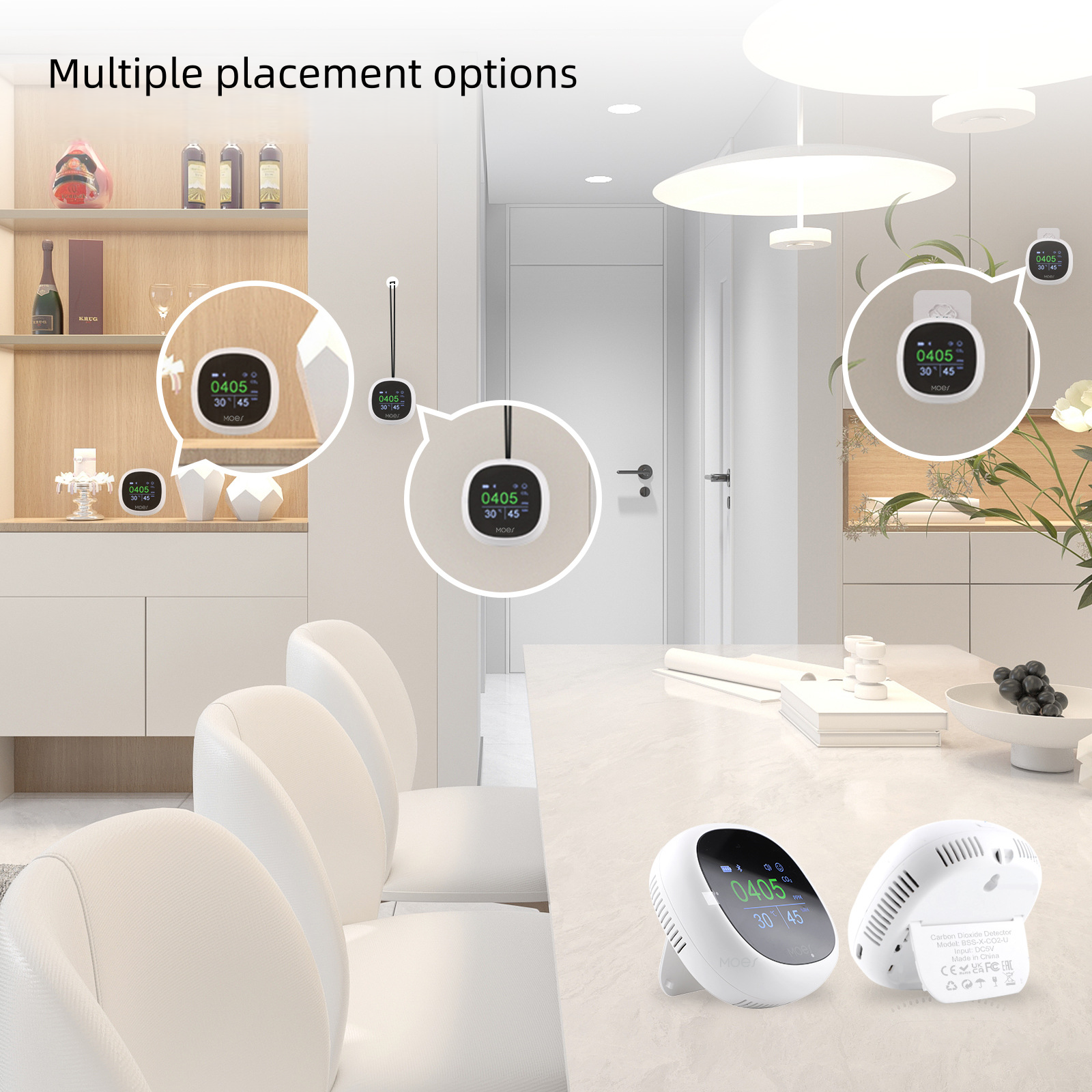 Detector de CO2 inteligente