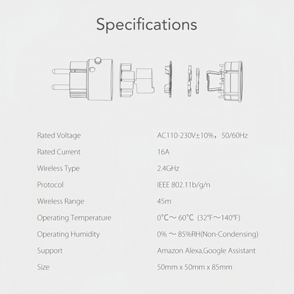 Matter Smart Plug - EU Standard