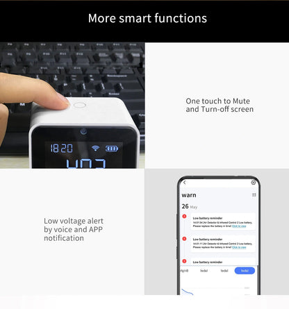 Monitor de Qualidade do Ar (CO2)
