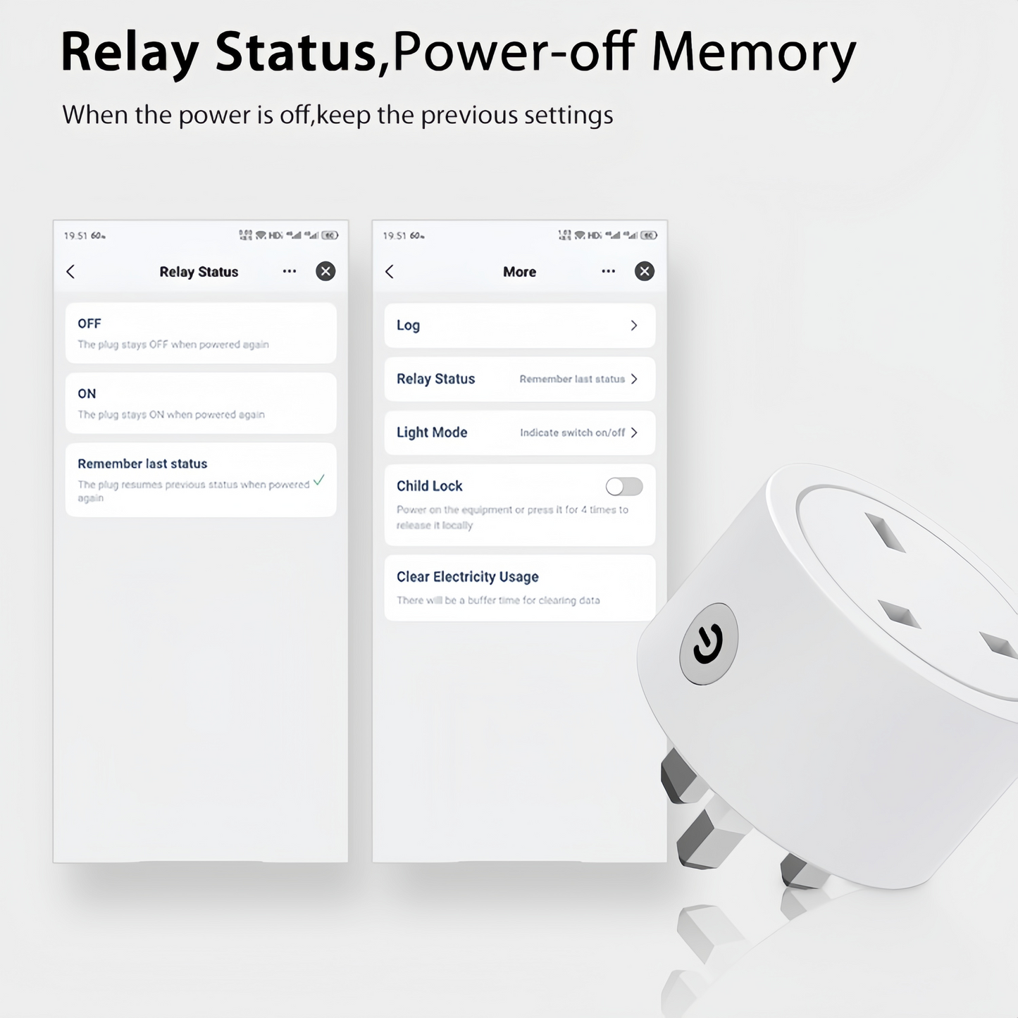 Matter Smart Socket - UK Standard