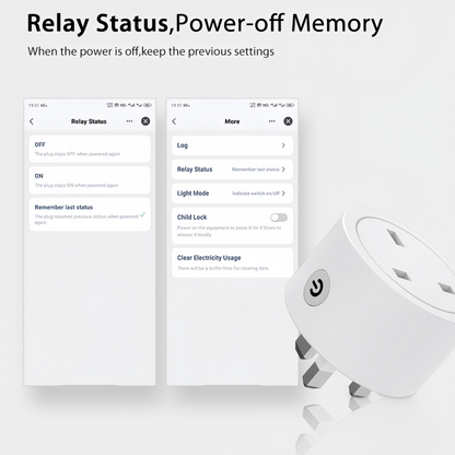 Matter Smart Socket - UK Standard
