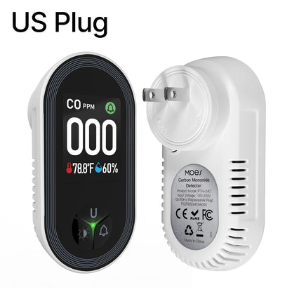 CO Detector with Temp & Humidity Display
