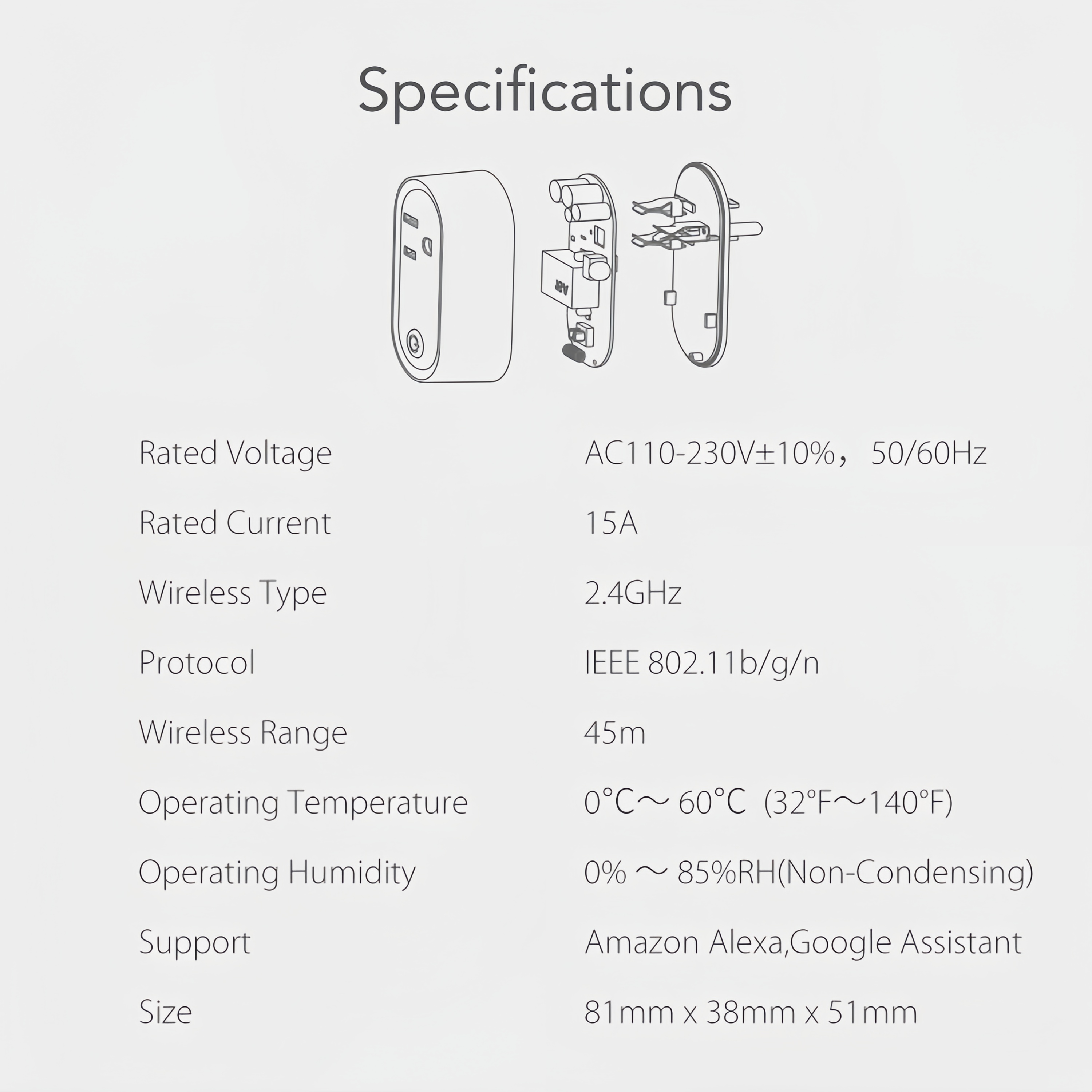 Matter Smart Plug - US Standard