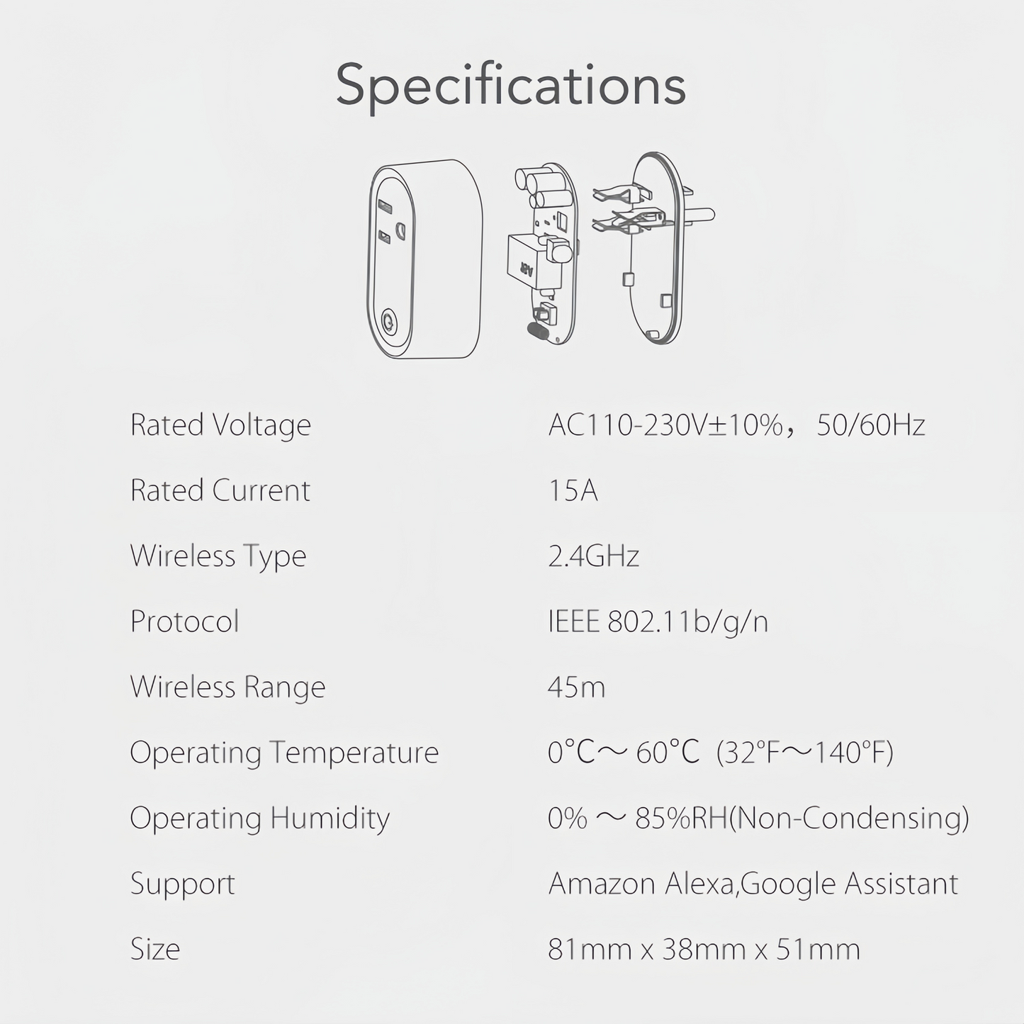 Matter Smart Plug - US Standard