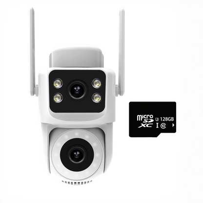 Câmera de segurança externa inteligente