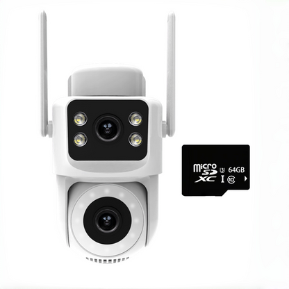 Câmera de segurança externa inteligente