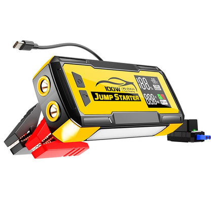 8000A Heavy-Duty Jump Starter - 100W Fast Charge & 32000mAh Portable Power