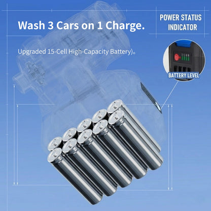 
Upgraded 15-Cell High-Capacity Battery).
Power Status Indicator