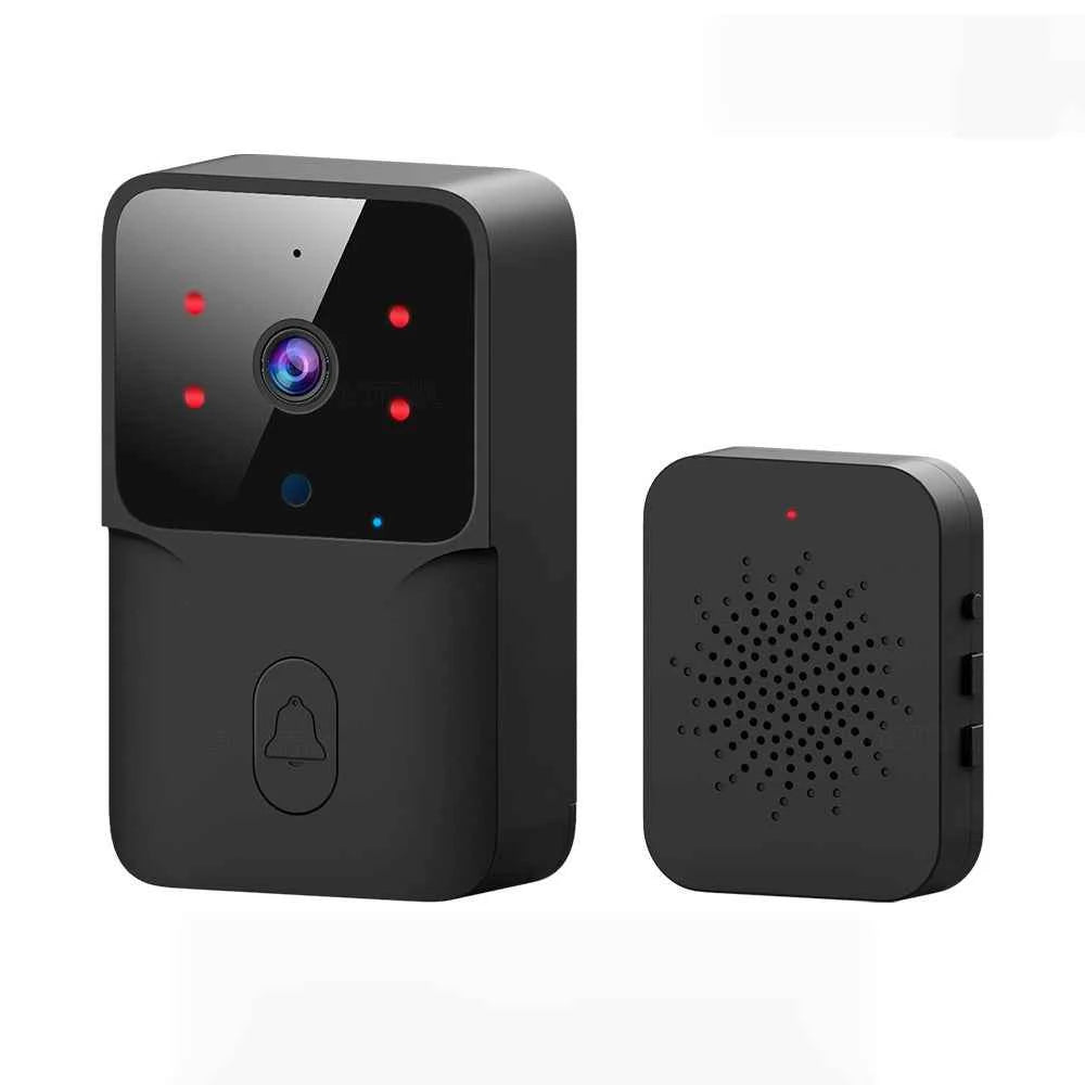 WiFi Video Doorbell - Smart Camera with Two-Way Audio & Night Vision