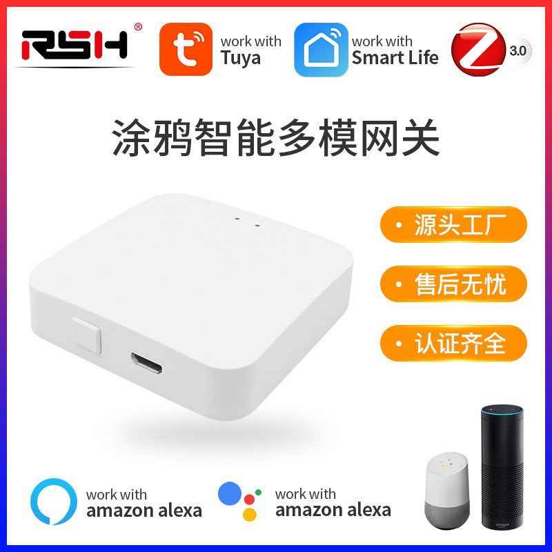 Wireless Smart Gateway - ZigBee Bluetooth Multi-Mode Hub for Smart Home