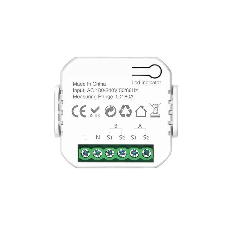 Smart Circuit Breaker - WiFi Energy Meter with APP Power Monitoring