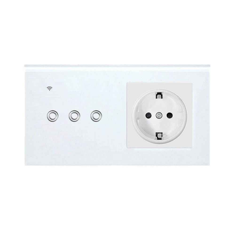 Smart Multi-Socket - WiFi Power Strip with Alexa Voice Control EU Plug