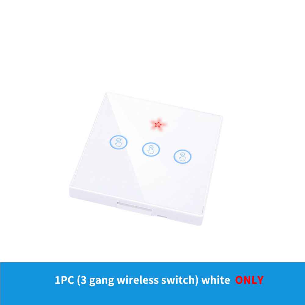 Smart WiFi Wall Switch - Glass Touch Panel with Alexa Voice Control