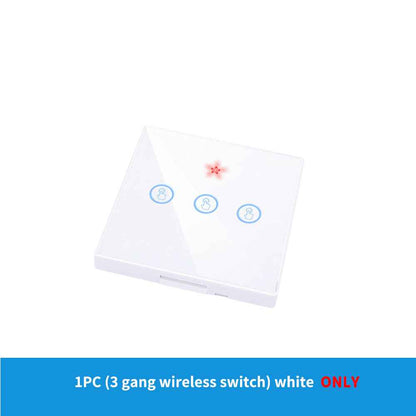 Smart WiFi Wall Switch - Glass Touch Panel with Alexa Voice Control