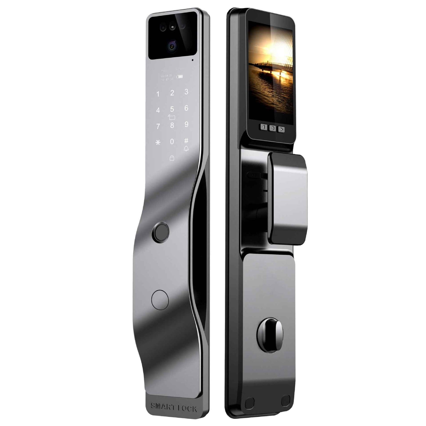 Smart Door Lock - 3D Face Recognition with Cat Eye & Remote Unlocking