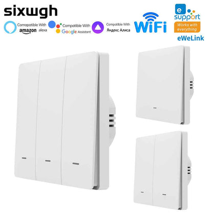 Smart WiFi Switch - ZigBee Wall Switch with Voice Control & Timer