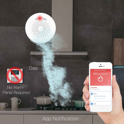 Graffiti ZigBee Smart Home Gas Alarm app Gas Leakage Wireless Smart Sensor