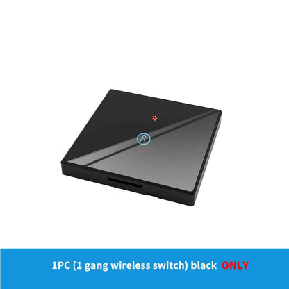 Smart WiFi Wall Switch - Glass Touch Panel with Alexa Voice Control