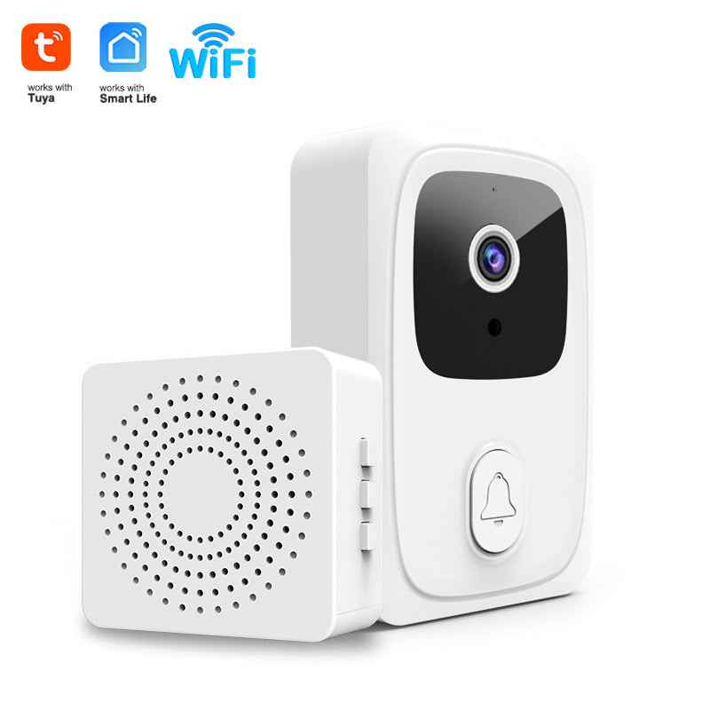 Smart Video Doorbell - WiFi Camera with HD Night Vision & Intercom