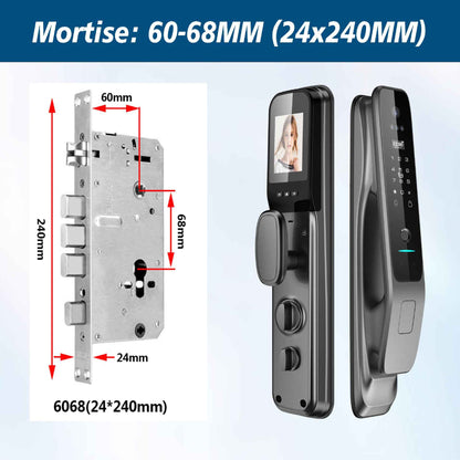Smart Door Lock - 3D Face Recognition with Video Intercom & ZigBee