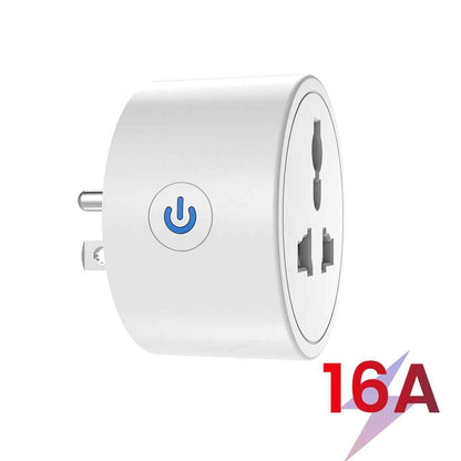 Smart WiFi Socket - US to Universal Adapter with Timer & Voice Control
