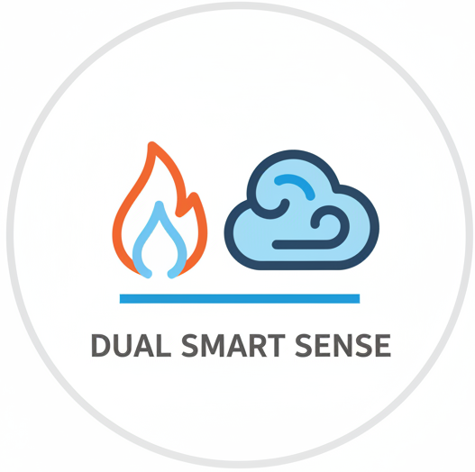 Dual Smart Detection Icon
