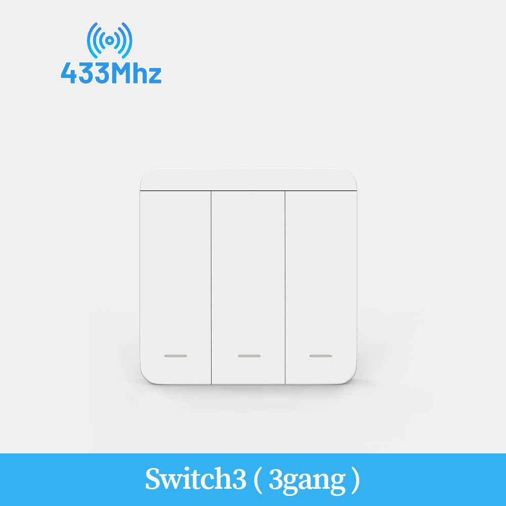 Smart WiFi Switch - RF433 Remote Control with APP Management