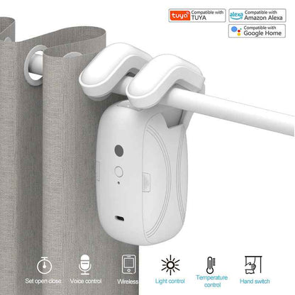 Smart Curtain Motor - Electric Curtain Motor with Tuya APP Remote Control
