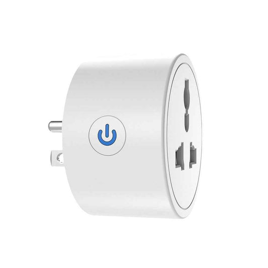 Smart WiFi Socket - US to Universal Adapter with Timer & Voice Control