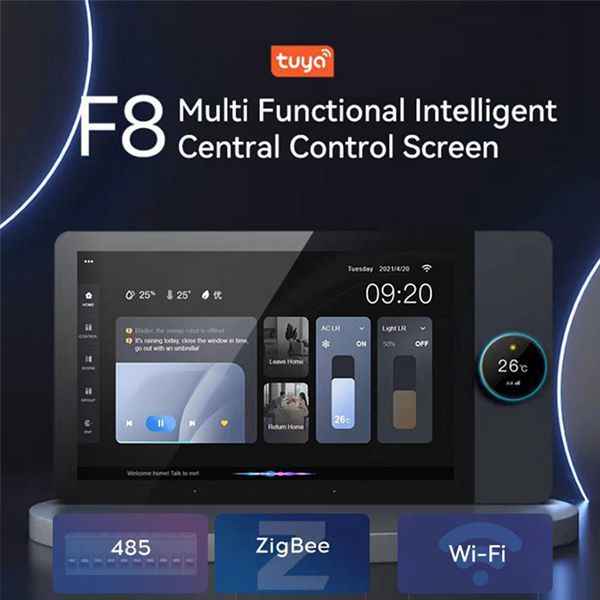 Smart Home Control Panel - Central Hub for Tuya Smart Devices