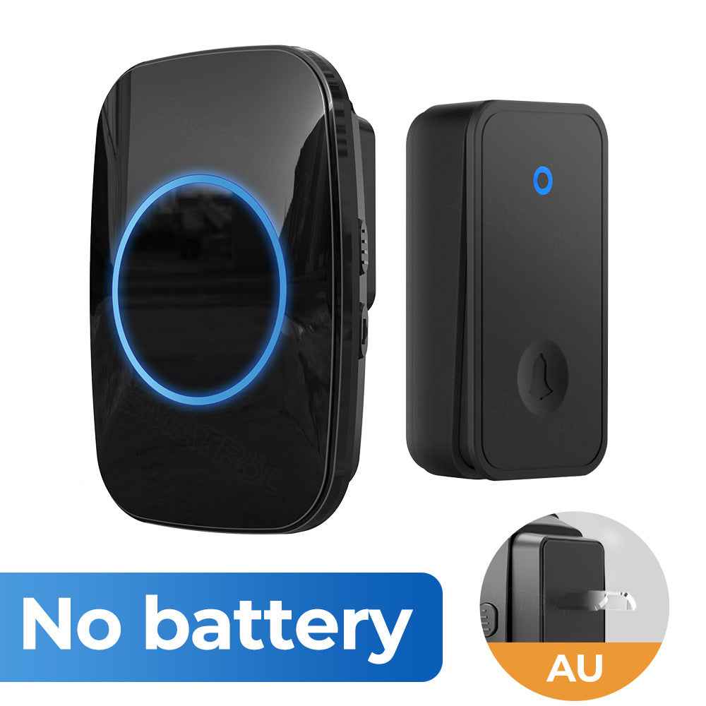 Wireless Doorbell - Self-Powered No Battery Required with 60 Ringtones