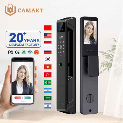 3D Visual Intercom Smart Home Door Lock