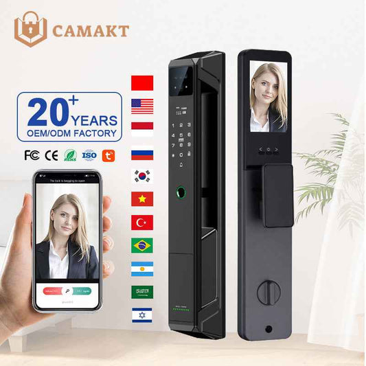 3D Visual Intercom Smart Home Door Lock