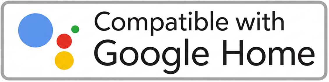 Compatible with Google Home