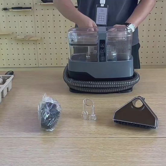 Spray And Suction Fabric Cleaner Machine