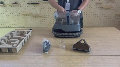 Spray And Suction Fabric Cleaner Machine