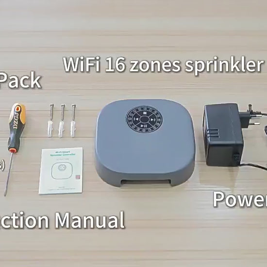 Tuya 16 Road wifi Intelligent Flower Bed Irrigation Controller Garden Water Valve