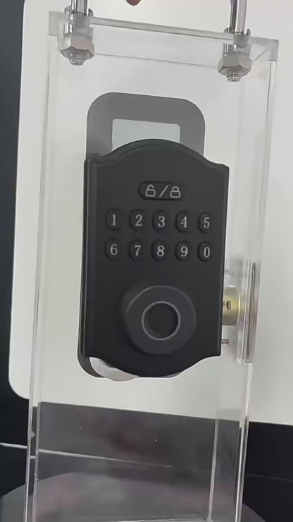Smart Deadbolt Lock - American Standard WiFi Bluetooth Fingerprint