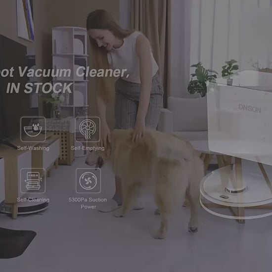 Smart Automatic Vacuum Mop Robot
