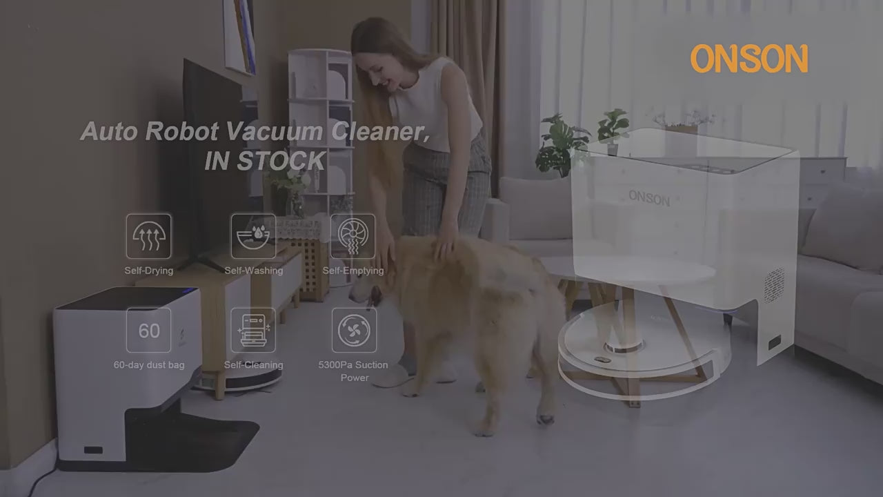 Smart Automatic Vacuum Mop Robot
